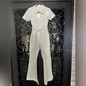 Good American ‘Fit for Success’ belted jumpsuit.